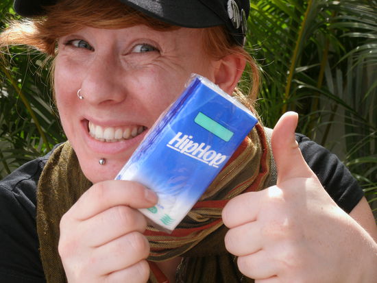 Extra fuer Jessi, da sag noch mal einer es gaebe keinen HipHop in Cambodia!