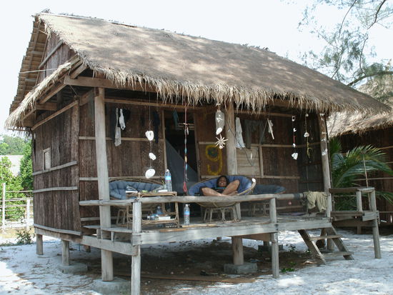 Unsere Huette fuer 3 Tage.