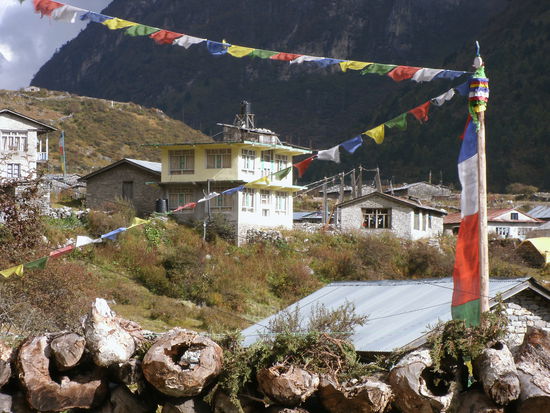 in Langtang village