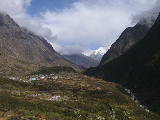 Kanjin Gompa weit weg...