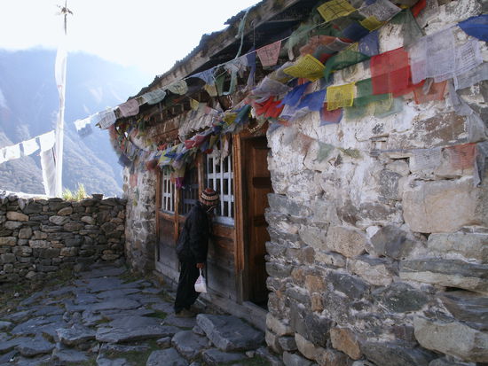 Monastery in Kanjin Gompa.