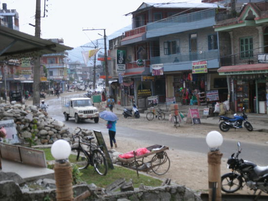 Hauptstrasse Pokhara (seaside)