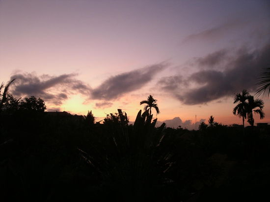 Sonnenaufgang... ja, da war ich schon wach!