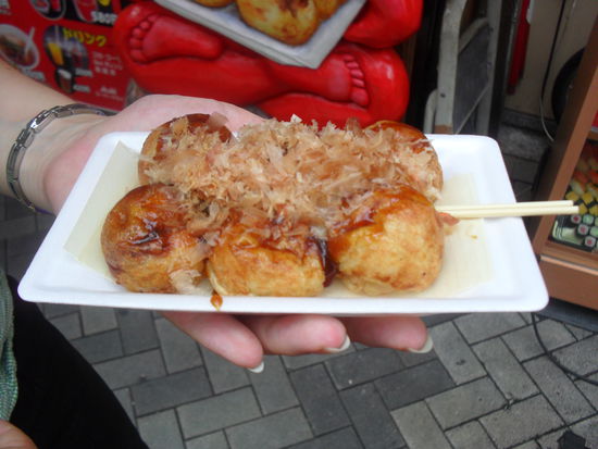 Takoyaki... Gott, sind die lecker!