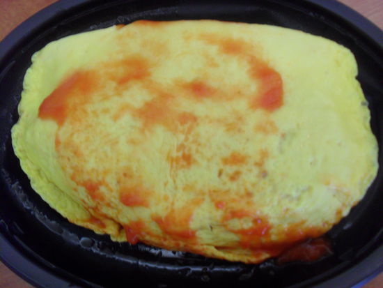 Patricias Frühstück: Omuraisu (Reis-Omelette)