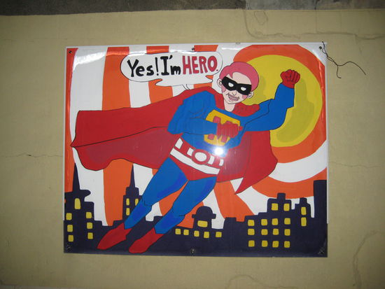 auf unserem heutigen Verlauf-Rückweg gefunden... mal abgesehen vom tollen Englisch, passt der Spruch doch einfach zu uns... gell 