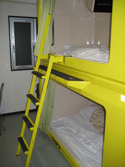 unser Kapsel-Zimmer...