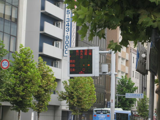 Straßen-Tafel in Kyoto... echt toll die Dinger 