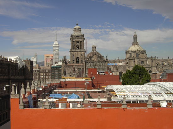 tolle Aussicht vom Fruehstueck