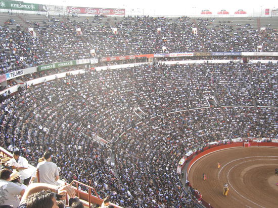 die groesste Stierkampfarena der Welt