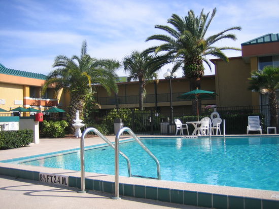 Unser Hotelpool in Orlando