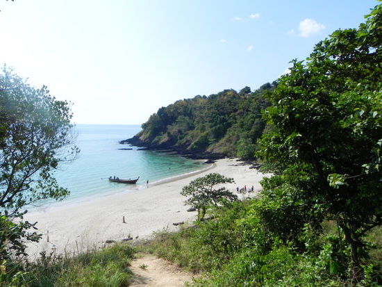 Strandabschnitt am südlichen Ende von Koh Lanta