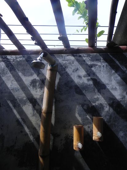 Open Air Badezimmer/Dusche