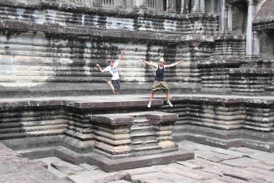 Fun im Angkor Wat