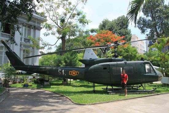 Hubschrauber aus dem Vietnamkrieg
