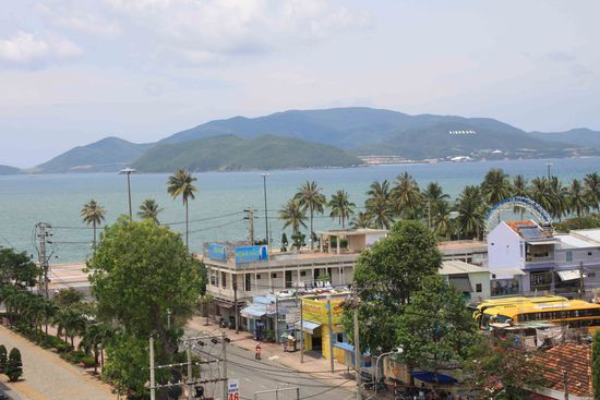 Nha Trang von unserem Hotel aus
