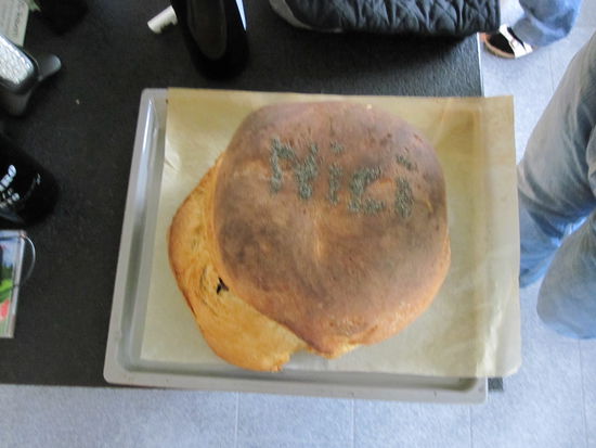 Schinken im Brotteig, extra fuer mich, VIELEN LIEBEN DANK...