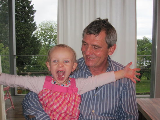 Aetti und Ida, schoen war der letzte Abend mit Euch...