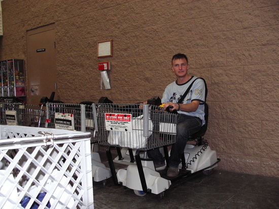 so geht man hier einkaufen (Velen aus Russland)