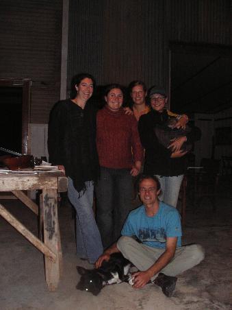 Kate, Jess, gross, klein, Torren, Willow und Ranger
