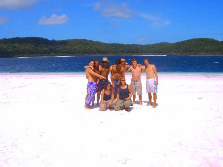 Fraser island: Lake Birrabeen