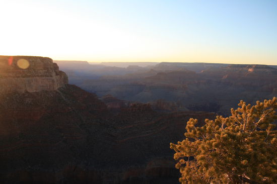 Sonnenuntergang am Grand Canyon