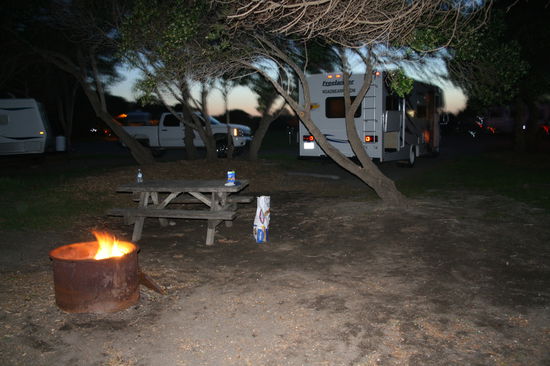 Grillabend im Mc Grath State Beach Park in Oxnard