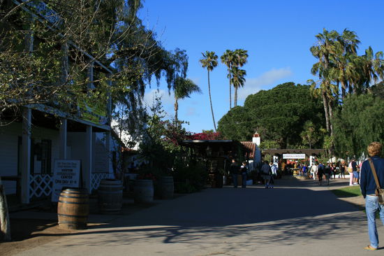 Mehrere mexikanische Restaurants kümmern sich um hungrige Touris wie uns... Sehr lecker 