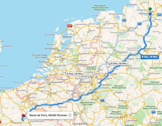 1. Streckenabschnitt