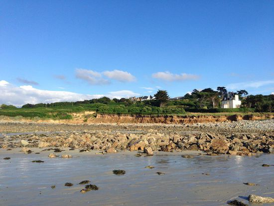 Der Strand von Le Diben.