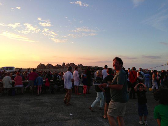 Party...und leckeres Essen.