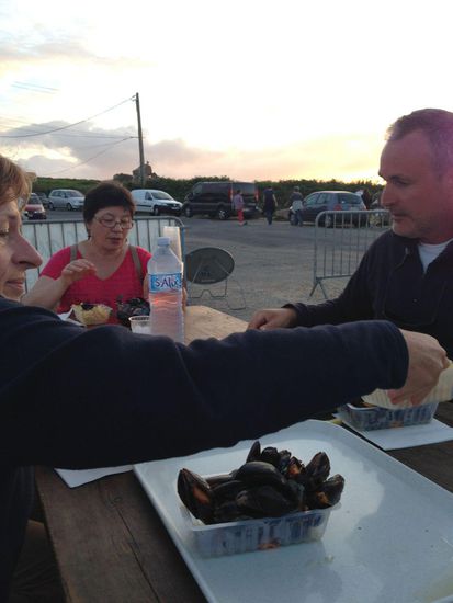 Merci beaucoup Luc und Marie für den tollen Abend mit euch!