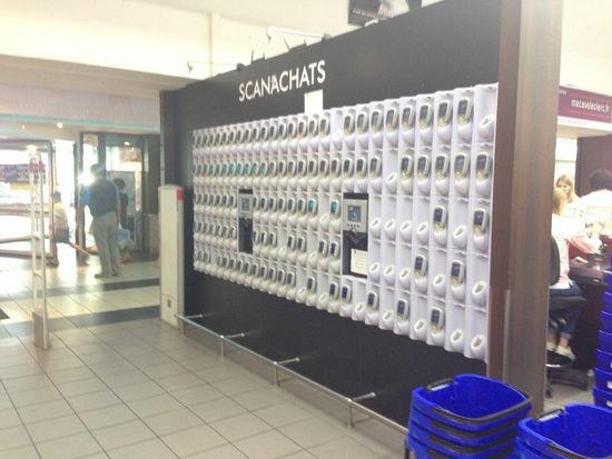 150 Scanner für den Kunden-Einsatz.