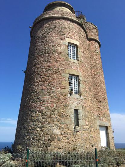 Der alte Leuchtturm am Cap Fréhel.