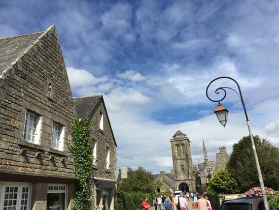 Locronan, das DORF in Frankreich.
