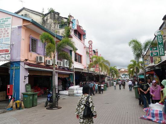Die geschäftige India Street