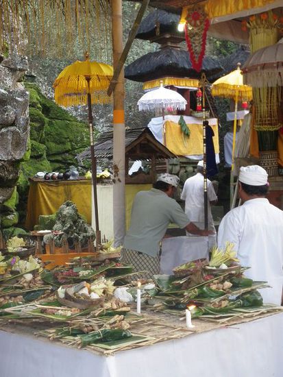 Im Goa Gajah Tempel in Bedulu