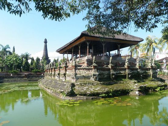 Teil des Palastes in Semarapura. Schön haben die damaligen Herrscher gelebt, oder nicht?