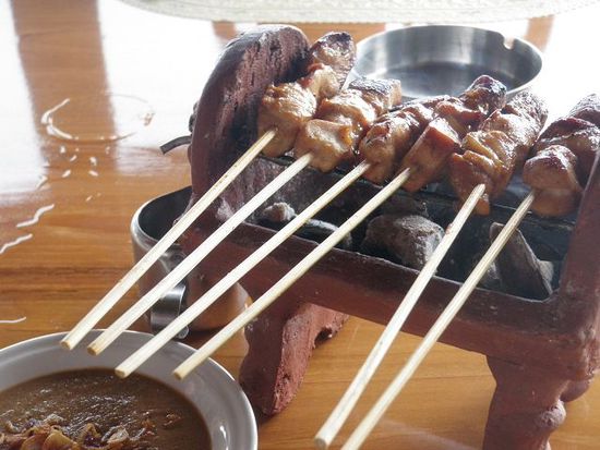 Satee-BBQ einmal anders.