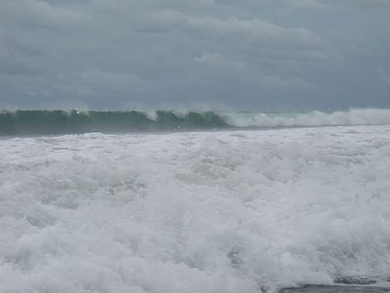 Ausgezeichnete Bedingungen für Surfer