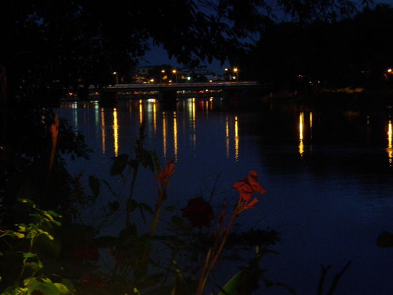 Und essen bei so einer Aussicht!