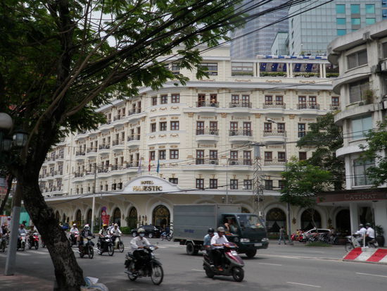 Das 1925 erbaute Majestic Hotel. Heute in Staatsbesitz und zum 5-Sterne-Hotel herausgeputzt. 