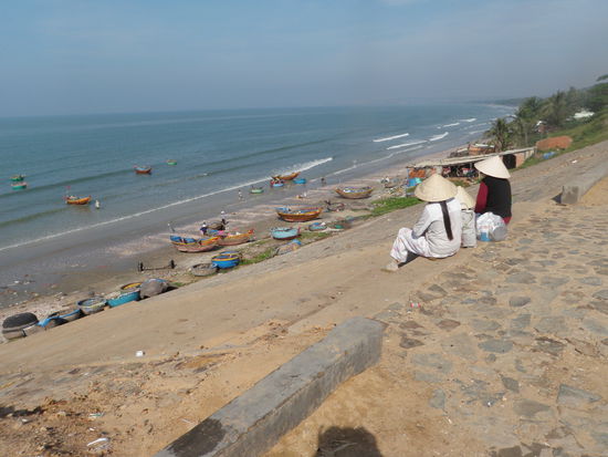 Unser Resort liegt 9km weiter entlang diesem herrlichen Strand. 