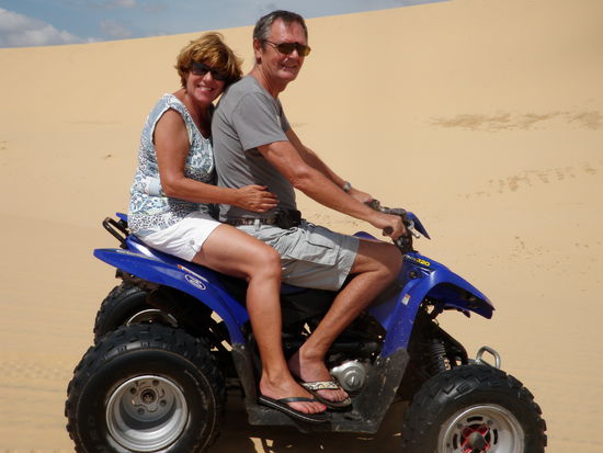 ...wir sind mit dem Kat unterwegs. Viel Spass!