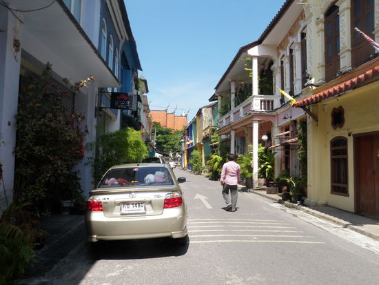 Der portugiesische Ursprung von Phuket-Stadt ist noch immer gut sichtbar.