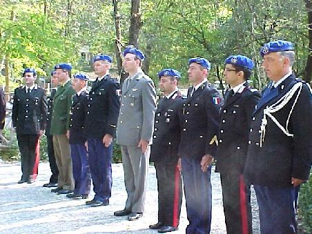 Medal-Parade der MAPEXT-Mission
