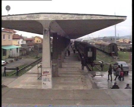 Hauptbahnhof der Landeshauptstadt Tirana..