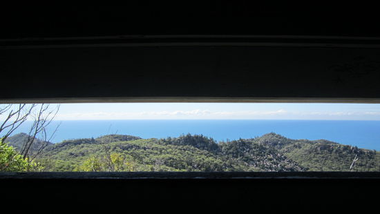 ausblick vom forte in magnetic island