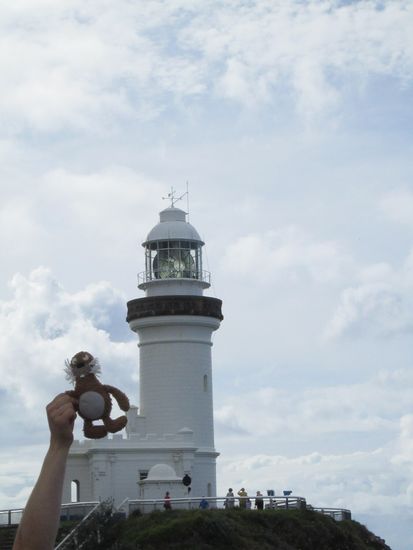 der durfte auch mal mit! dass er was von der welt sieht 