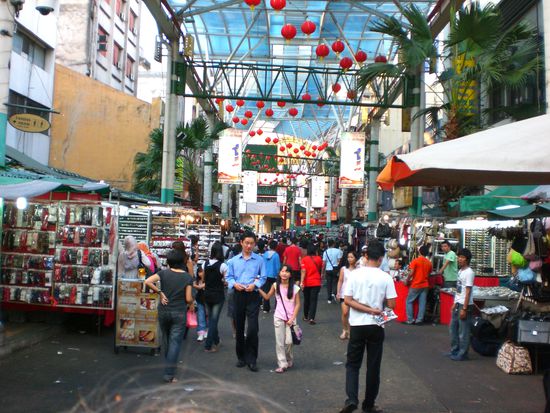 Petaling Street in Chinatown
